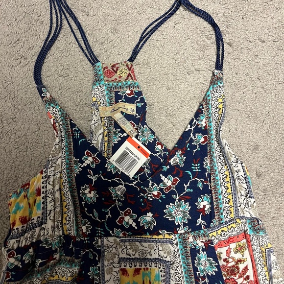 American Rag Multicolor Patchwork Dress - Picture 3 of 3